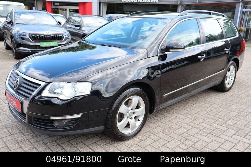 Schwarz Gebraucht 2006 VW Passat Comfortline Kombi | 990 € (Superpreis) - Bild 1/4