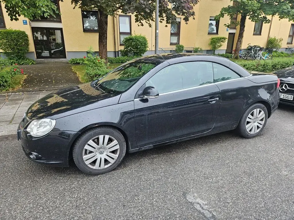 Gebraucht VW Eos 140 PS (102 kW) 2008 Schwarz Cabrio