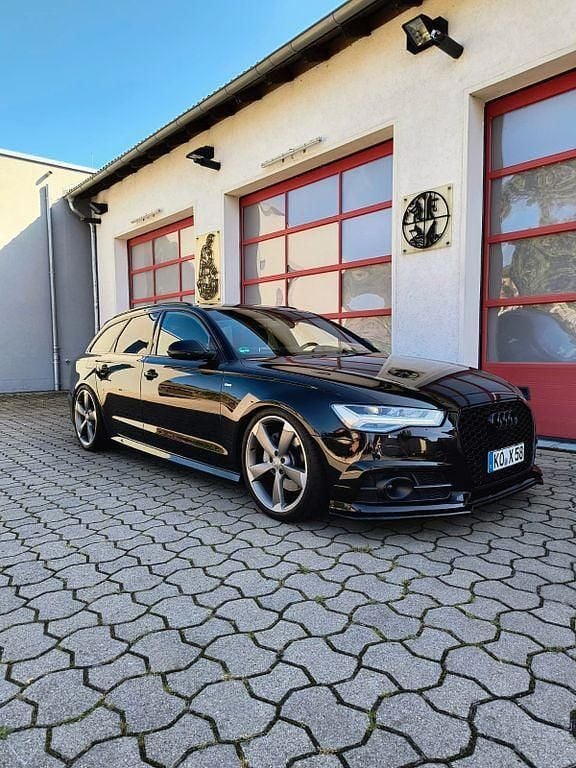 Schwarz Gebraucht 2018 Audi A6 S-Line Kombi | 27.999 € (Superpreis) - Bild 1/4