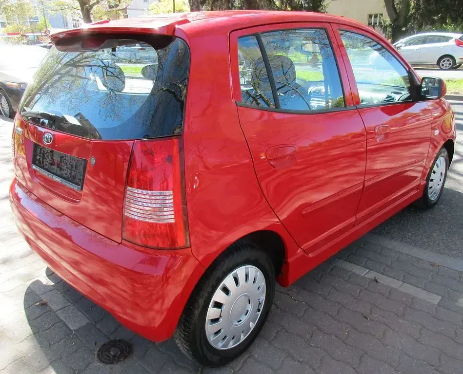 Gebraucht Kia Picanto EX 65 PS (47 kW) 2007 Rot Kleinwagen