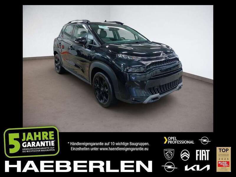 Lackierung schwarz perla nera/ Gebraucht 2024 Citroën C3 Aircross PureTech SUV | 16.950 € (Superpreis) - Bild 1/4
