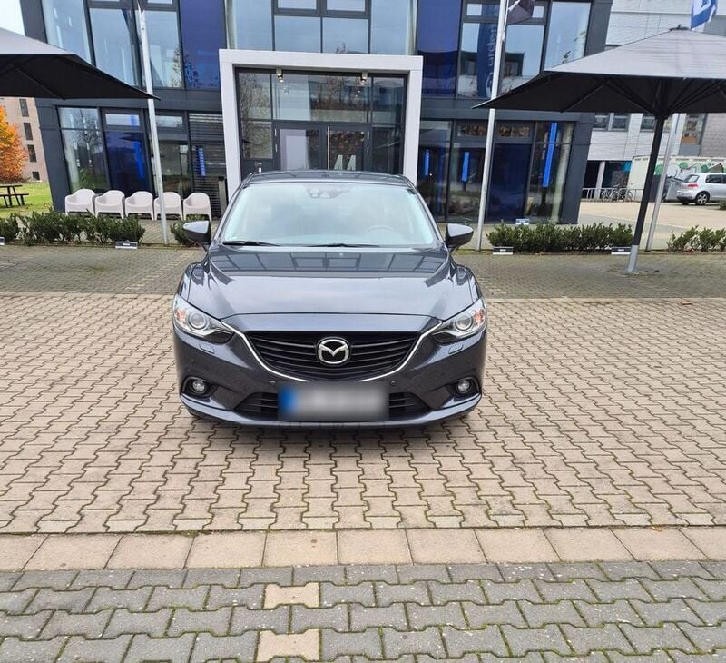 Grau Gebraucht 2013 Mazda 6 Sports-Line Limousine | 15.499 € (Fairer Preis) - Bild 1/4