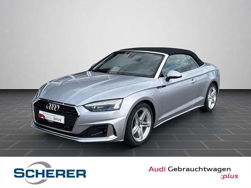 Florettsilber metallic verdeck Gebraucht 2024 Audi A5 Cabriolet Advanced Plus Cabrio | 40.490 € (Guter Preis) - Bild 1/4