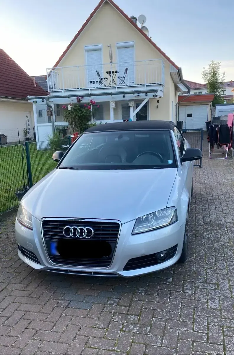 Gebraucht Audi A3 Cabriolet 160 PS (117 kW) 2009 Silber Cabrio