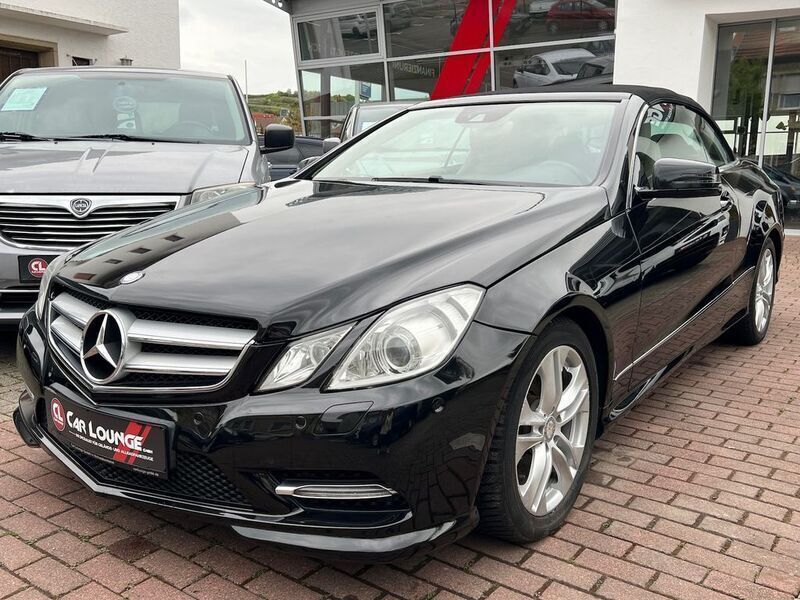 Schwarz Gebraucht 2013 Mercedes E350 AMG Cabrio | 12.499 € - Bild 1/4