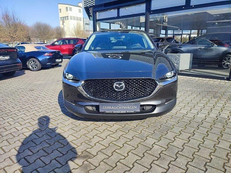 Gebraucht Mazda CX-30 Selection 122 PS (89 kW) 2022 Machine gray (metallic) SUV