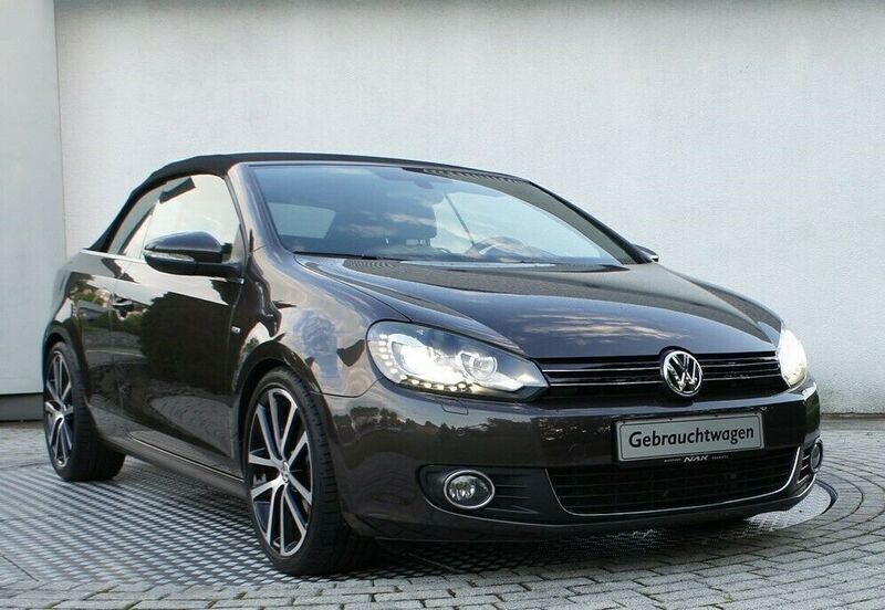 Braun Gebraucht 2014 VW Golf Cabriolet Cup Cabrio | 13.990 € (Fairer Preis) - Bild 1/4