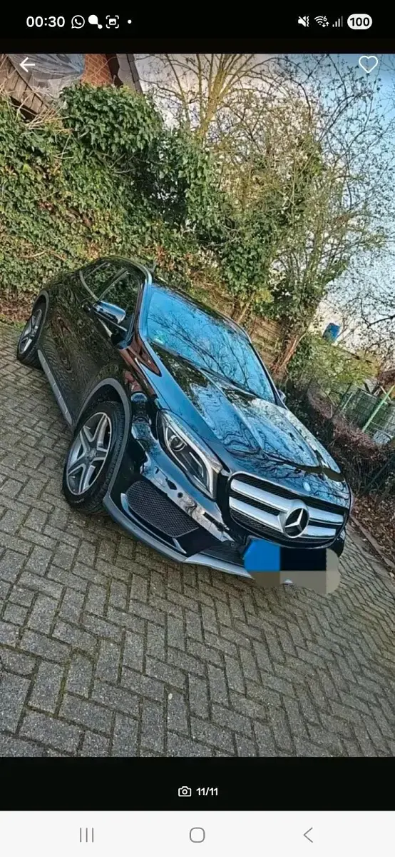 Gebraucht Mercedes GLA200 136 PS (100 kW) 2015 Schwarz SUV