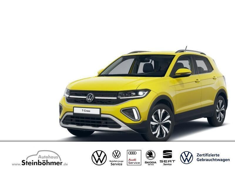 Uranograu (grau) Gebraucht 2021 VW T-Cross Style SUV | 27.010 € - Bild 1/4