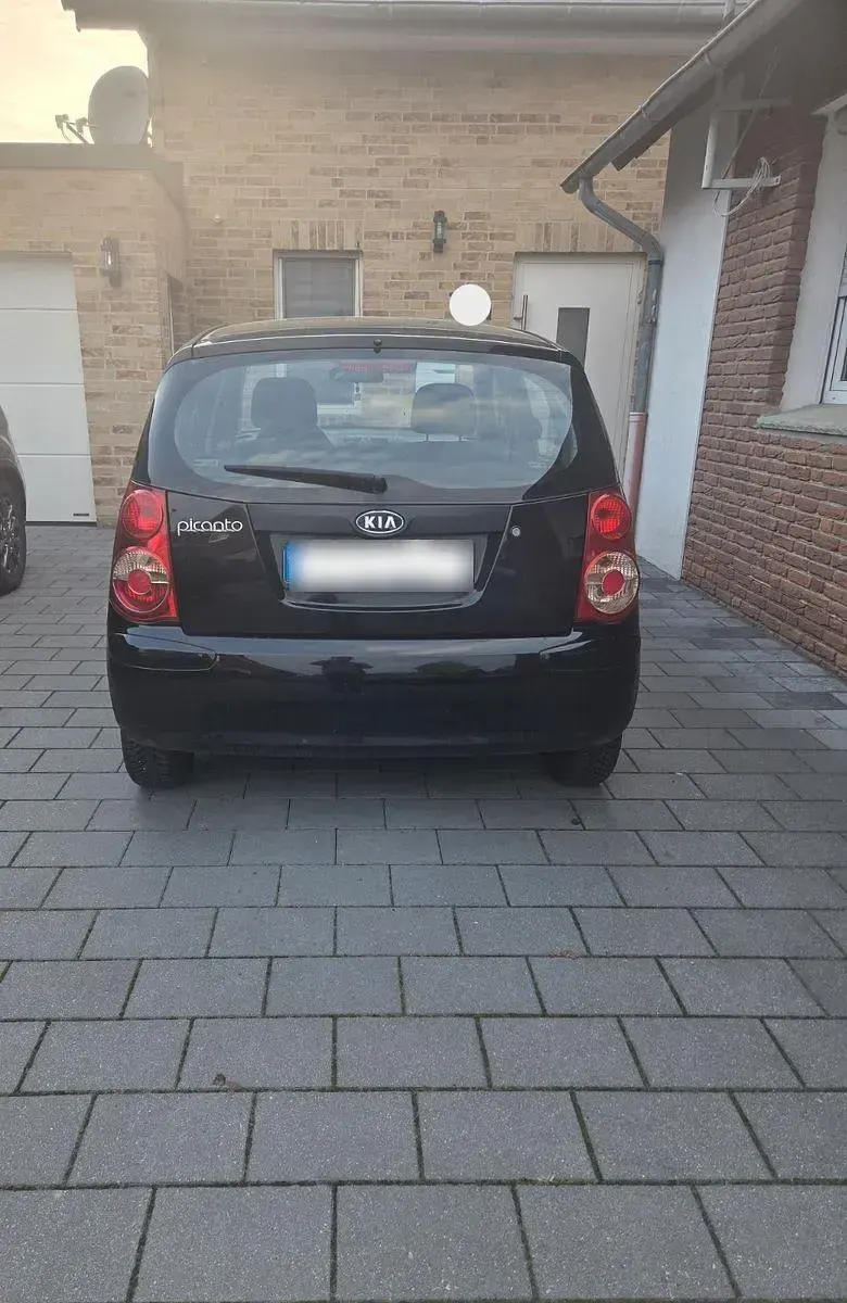 Gebraucht Kia Picanto Start 65 PS (47 kW) 2009 Schwarz Kleinwagen