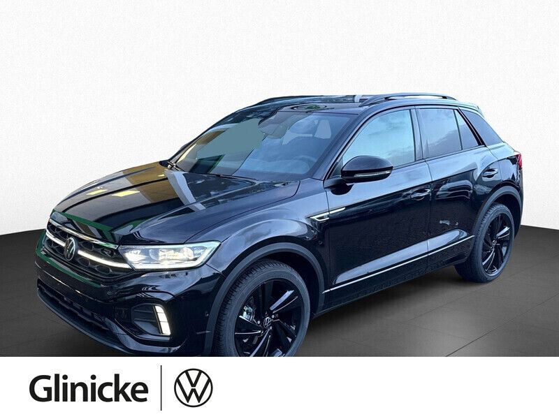 Schwarz Gebraucht 2022 VW T-Roc R-line SUV | 42.729 € - Bild 1/4