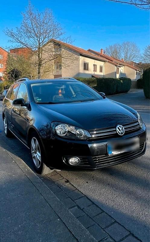 Schwarz Gebraucht 2009 VW Golf VI Kombi | 6.500 € - Bild 1/4