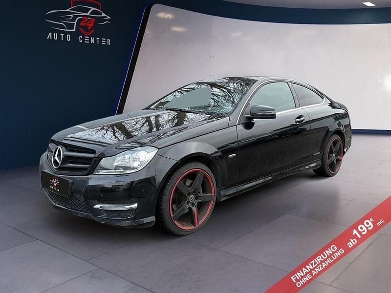Gebraucht Mercedes C220 AMG line 170 PS (125 kW) 2015 Schwarz Coupé