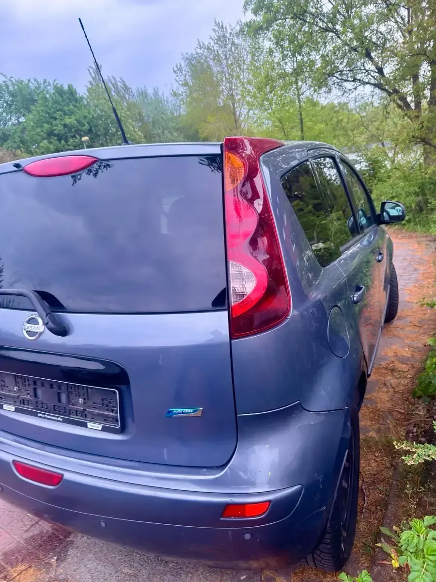 Usata Nissan Note 88 CV (64 kW) 2010 Blu Utilitaria