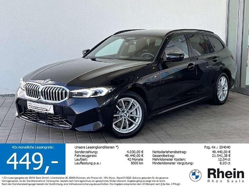 Schwarz Gebraucht 2025 BMW 330 M Sport Kombi | 47.745 € (Fairer Preis) - Bild 1/3