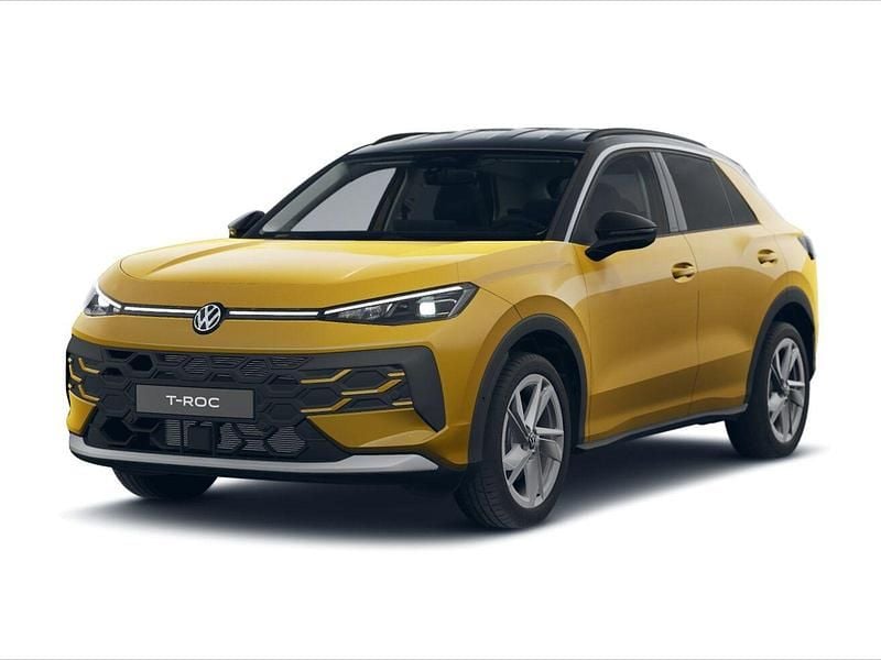 Neu VW T-Roc Life 150 PS (110 kW) 2025 Canary yellow uni / schwarz u SUV