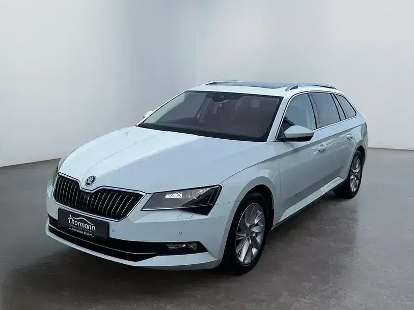 Gebraucht Skoda Superb 190 PS (139 kW) 2018 Weiß Kombi