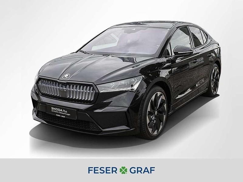Black magic perleffekt Gebraucht 2024 Skoda Enyaq iV SportLine SUV | 47.840 € - Bild 1/4