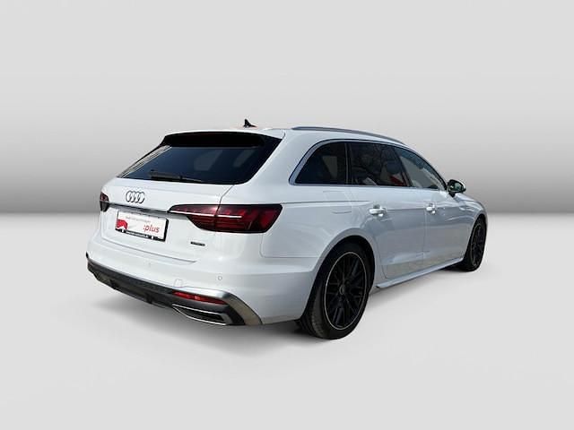 Gebraucht Audi A4 S-Line 204 PS (150 kW) 2024 Gletscherweiß metallic Kombi