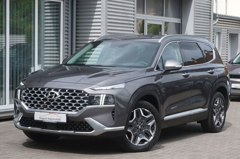 Grau Gebraucht 2022 Hyundai Santa Fe Prime SUV | 37.970 € (Fairer Preis) - Bild 1/4