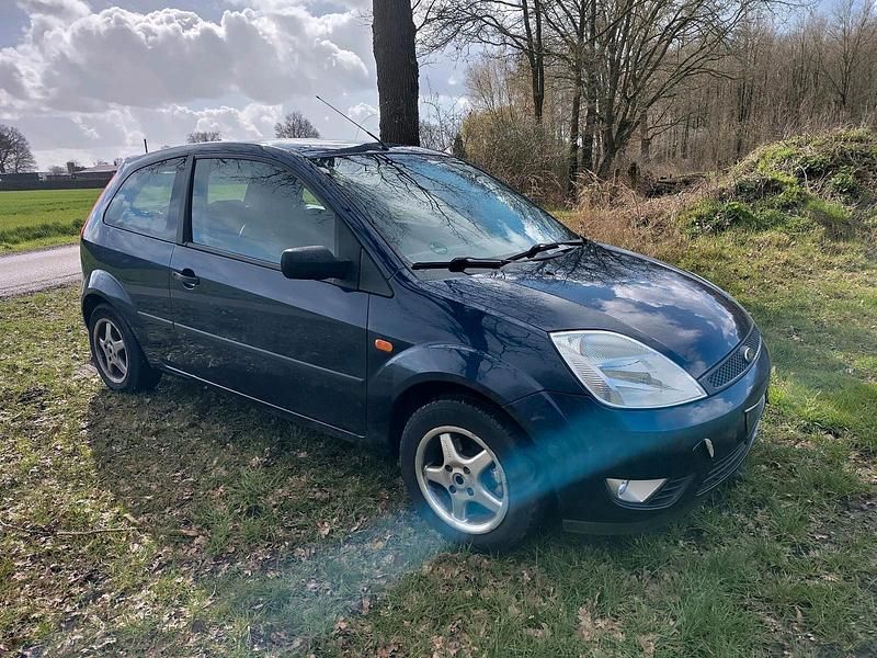 Gebraucht Ford Fiesta 2003 Blau Kleinwagen