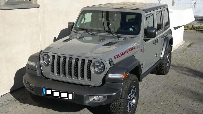 Grau Gebraucht 2021 Jeep Wrangler Unlimited Rubicon SUV | 45.900 € (Guter Preis) - Bild 1/4