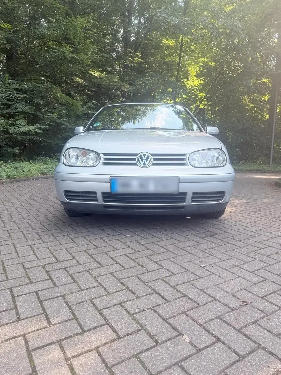 Gebraucht VW Golf Cabriolet 101 PS (74 kW) 1999 Silber Cabrio