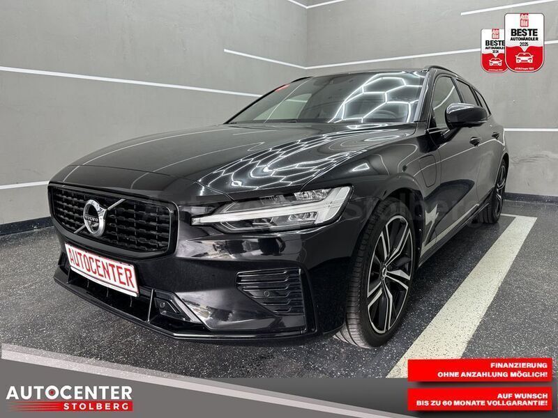 Schwarz Gebraucht 2021 Volvo V60 R-Design Kombi | 23.490 € (Guter Preis) - Bild 1/3