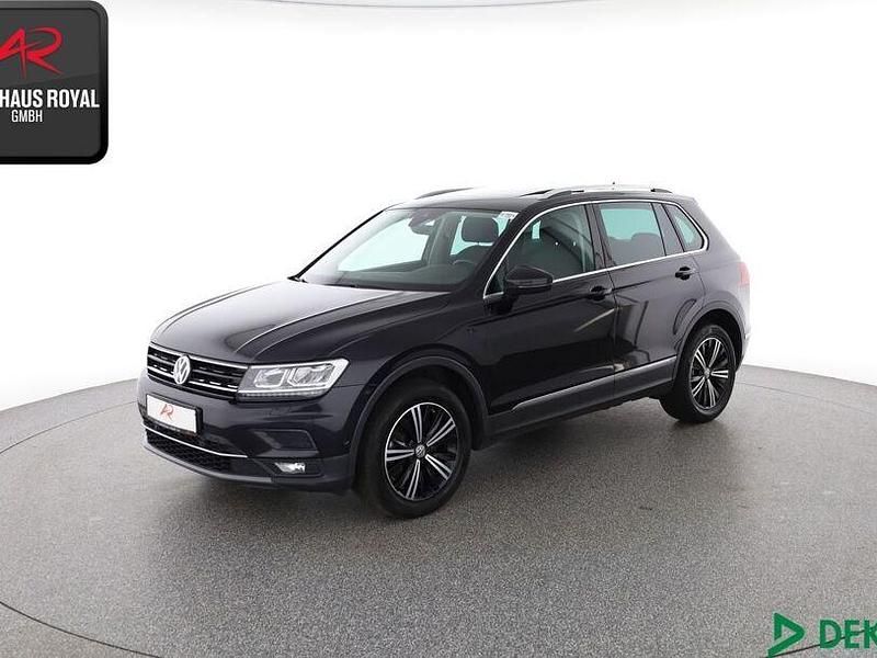 Schwarz (metallic) Gebraucht 2019 VW Tiguan SUV | 24.880 € (Guter Preis) - Bild 1/4