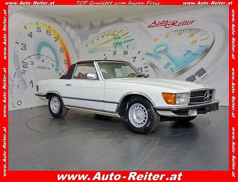 Gebraucht Mercedes SL280 177 PS (130 kW) 1978 Weiß Cabrio