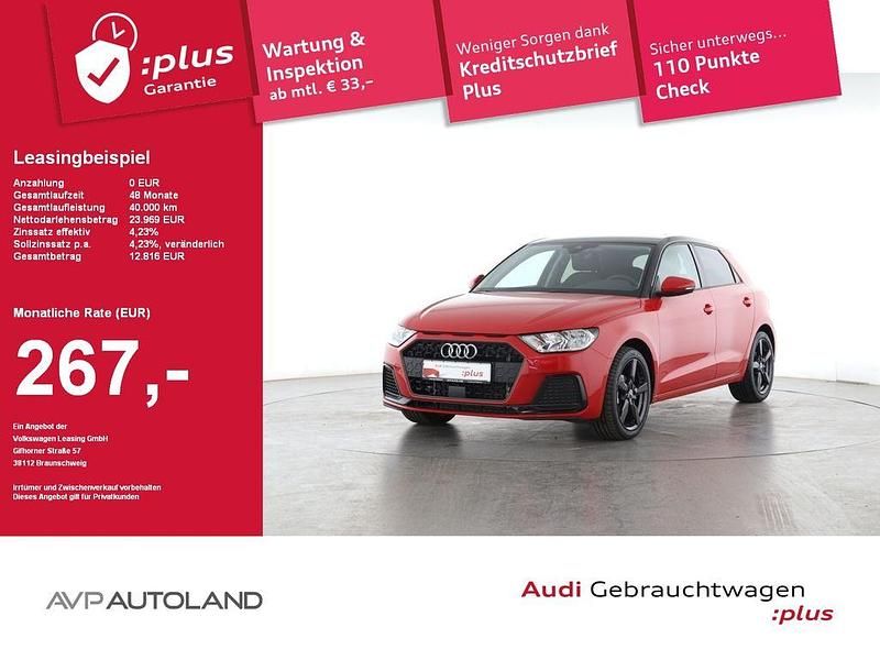 Progressivrot metallic Gebraucht 2024 Audi A1 Sportback Advanced Plus Kleinwagen | 23.150 € (Fairer Preis) - Bild 1/4