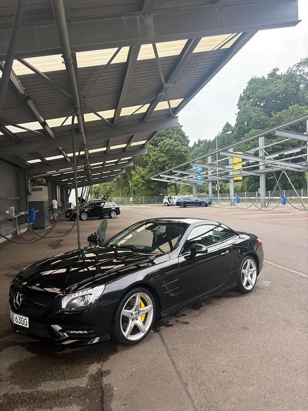 Schwarz Gebraucht 2013 Mercedes SL350 Cabrio | 38.500 € (Etwas zu teuer) - Bild 1/4