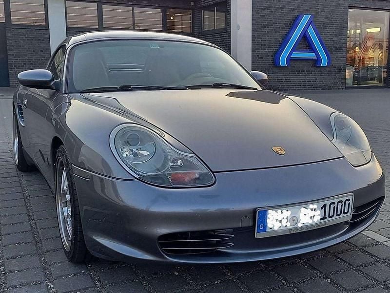 Silber Gebraucht 2003 Porsche Boxster Cabrio | 12.999 € (Guter Preis) - Bild 1/4