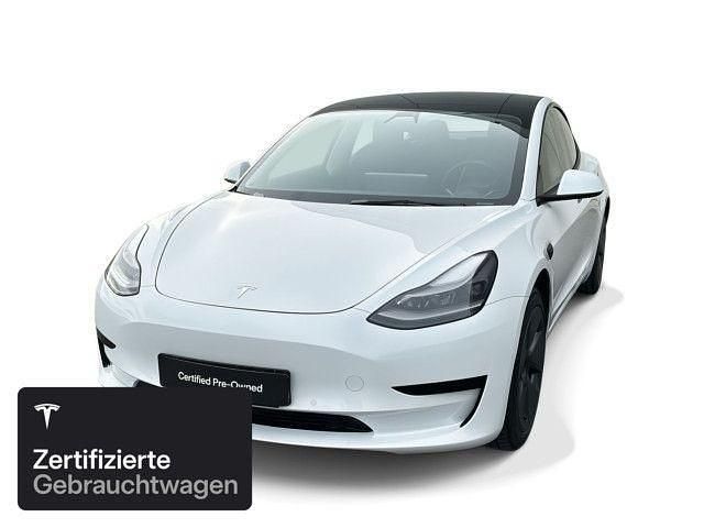 Weiß Gebraucht 2021 Tesla Model 3 RWD Limousine | 23.500 € (Fairer Preis) - Bild 1/4
