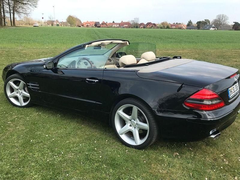 Gebraucht Mercedes SL500 306 PS (225 kW) 2002 Schwarz Cabrio