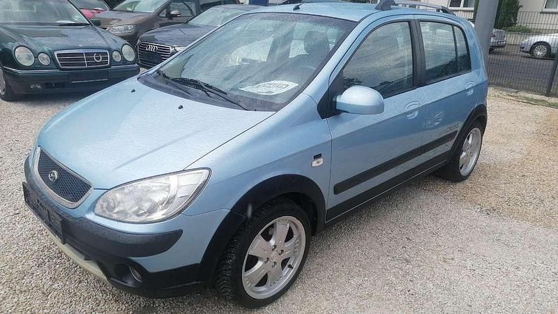 Gebraucht Hyundai Getz 97 PS (71 kW) 2007 Blau Kleinwagen