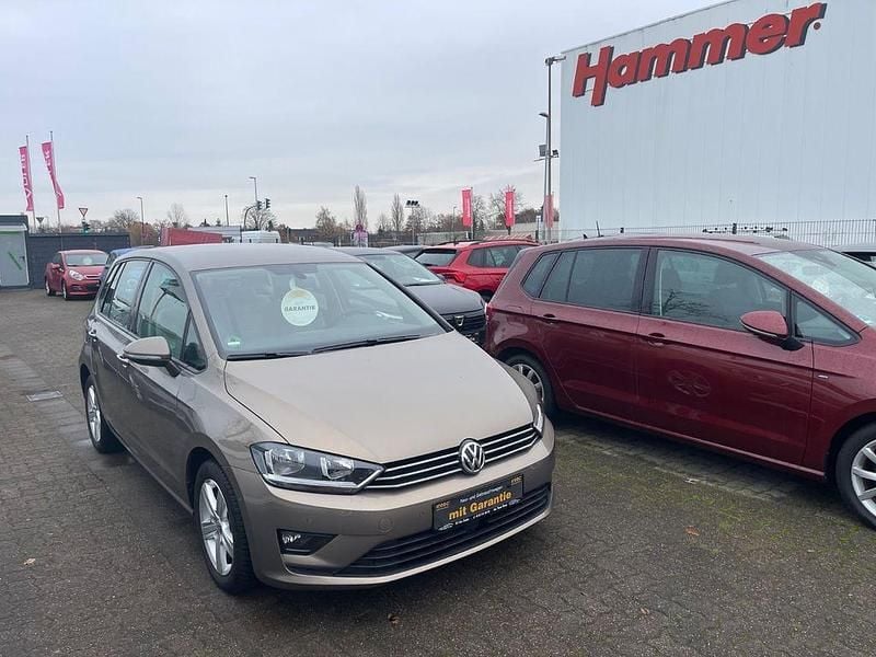 Gold Gebraucht 2014 VW Golf Sportsvan Comfortline Van / Kleinbus | 12.999 € (Guter Preis) - Bild 1/4