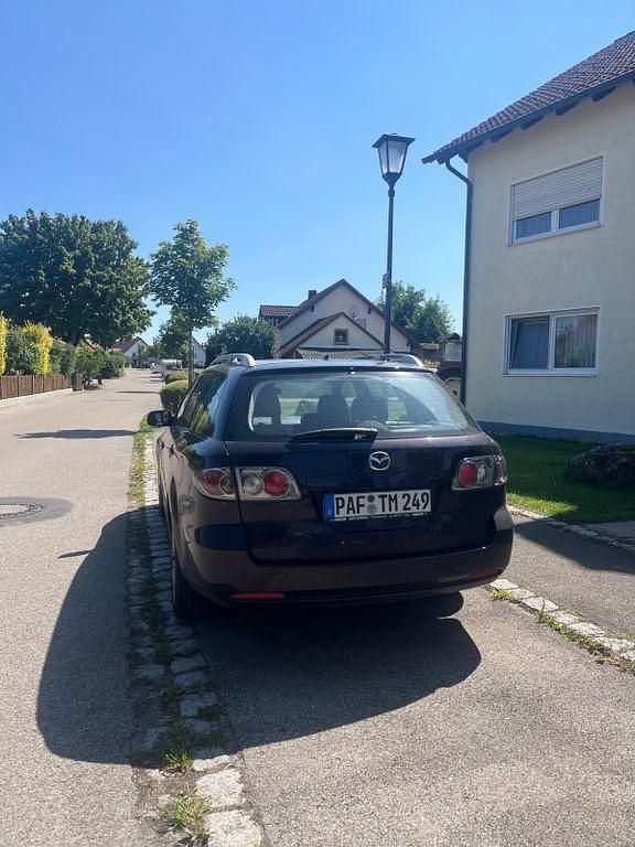 Violett Gebraucht 2007 Mazda 6 Active Plus Kombi | 1.200 € (Superpreis) - Bild 1/4
