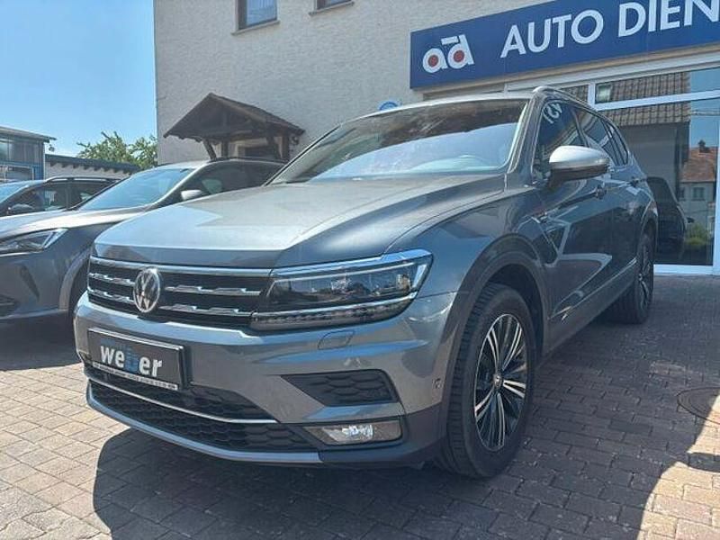 Gebraucht VW Tiguan Allspace Highline 200 PS (147 kW) 2021 Platinum grey metallic SUV