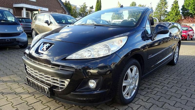 Schwarz Gebraucht 2010 Peugeot 207 CC Premium Cabrio | 999 € (Superpreis) - Bild 1/4