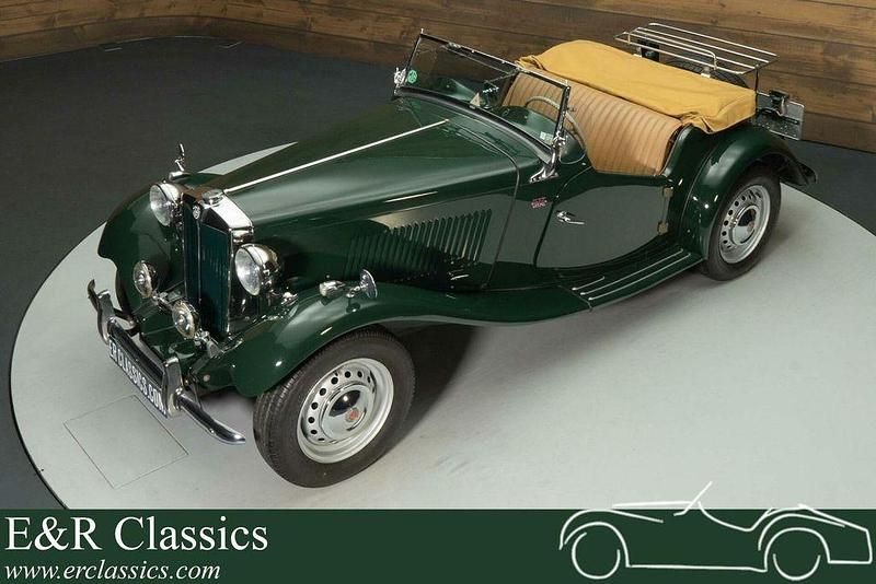 Grün Gebraucht 1953 MG TD Cabrio | 44.950 € - Bild 1/4