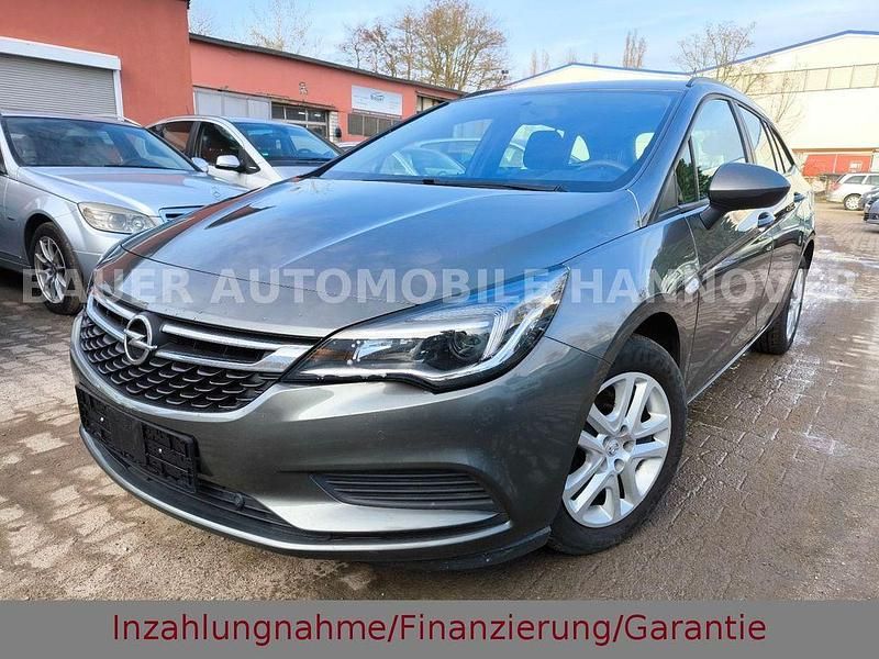 Gebraucht Opel Astra Edition 136 PS (100 kW) 2018 Grau Kombi