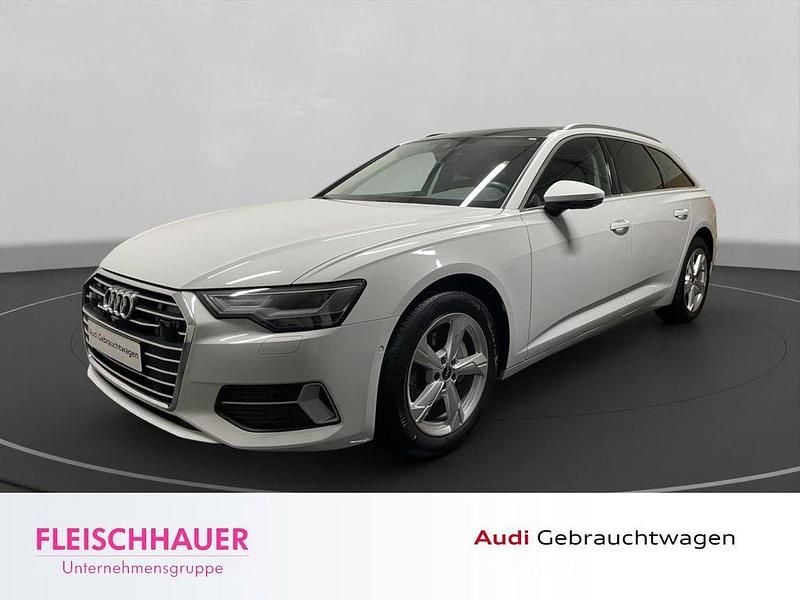 Weiss Gebraucht 2022 Audi A6 Sport Kombi | 29.980 € (Superpreis) - Bild 1/4