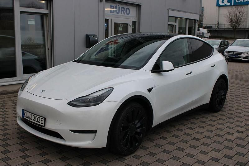 Gebraucht Tesla Model Y Performance 392 kW (534 PS) 2022 Weiß SUV