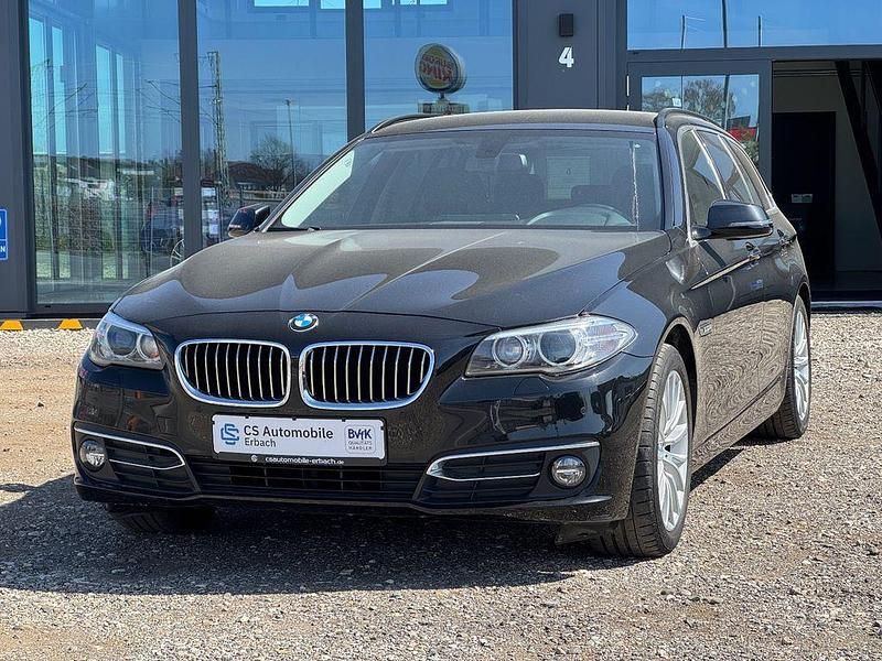 Schwarz Gebraucht 2015 BMW 520 Luxury Line Kombi | 17.990 € (Etwas zu teuer) - Bild 1/4