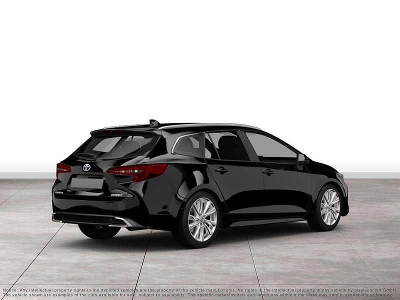 Gebraucht Toyota Corolla Edition 196 PS (144 kW) 2023 Black mica / ink (metallic) Kombi