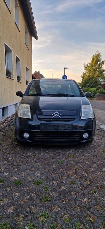 Schwarz Gebraucht 2007 Citroën C2 VTR Sport Kleinwagen | 750 € (Guter Preis) - Bild 1/4