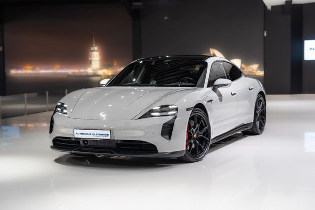 Grau Gebraucht 2022 Porsche Taycan GTS Sport Limousine | 79.980 € (Superpreis) - Bild 1/4