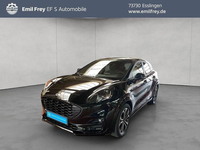 Schwarz Gebraucht 2022 Ford Puma Gen-E ST-Line SUV | 17.490 € (Superpreis) - Bild 1/4