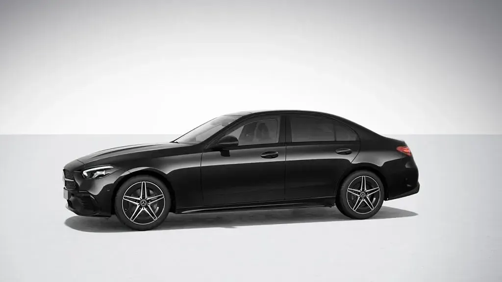 Gebraucht Mercedes C180 AMG line 170 PS (125 kW) 2025 Obsidianschwarz Limousine